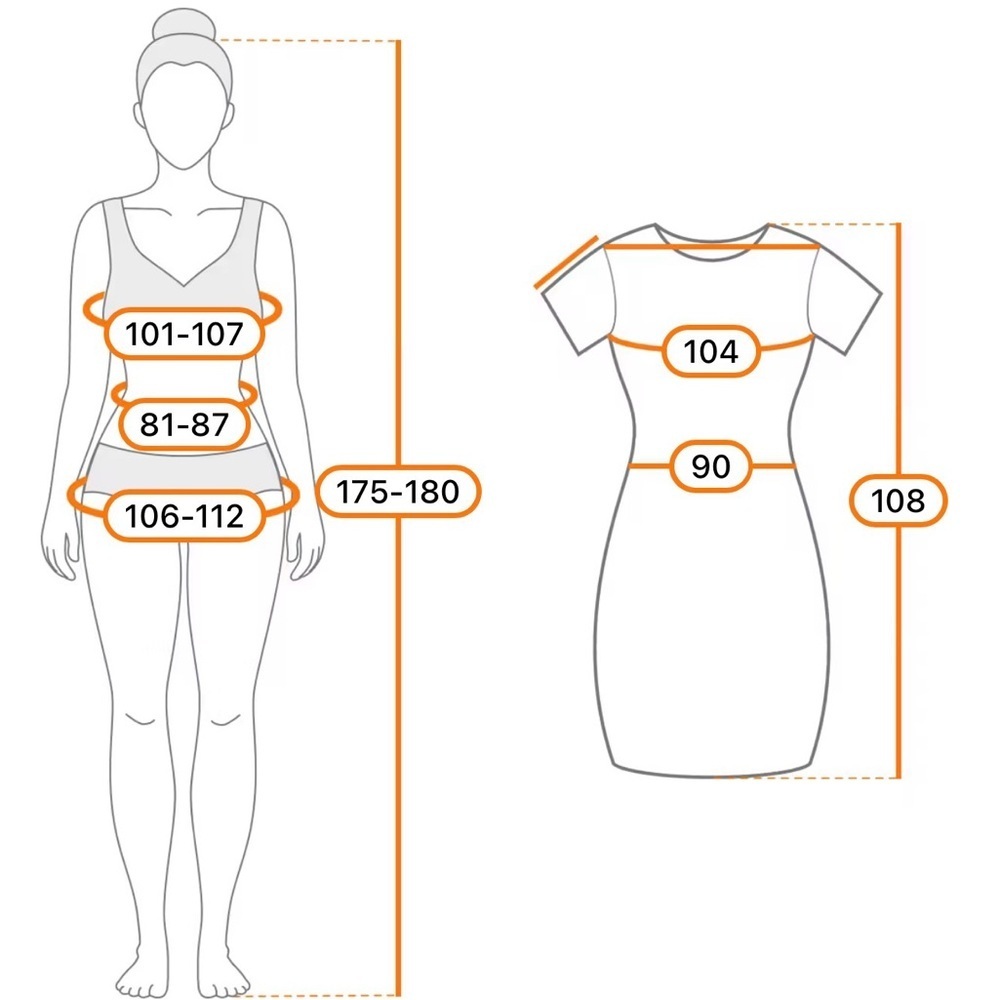 NWOT Stunning Apricot Pleated Midi Dress – Perfect for Summer Events Size XL - Picture 4 of 7